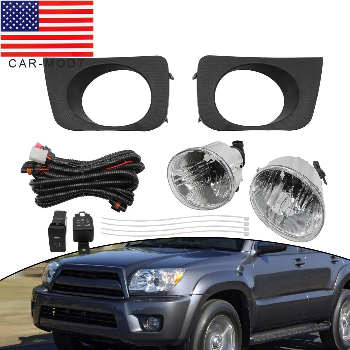Fog Light Assembly for Toyota 4Runner (2006–2009)