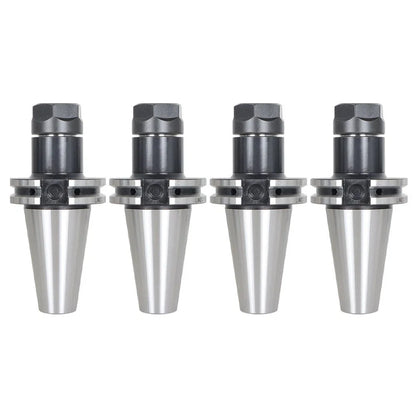 Set of 4 CAT40-ER20 Collet Chucks Tool Holder 2.76" Gage Length