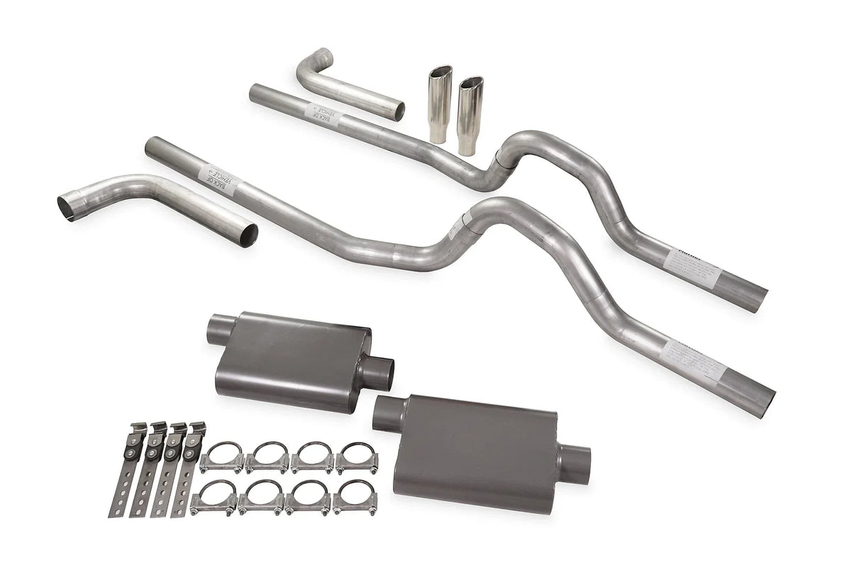 Dual Exhaust Kit 2.5" for GM C/K 20 3/4 Ton (1973–1980)