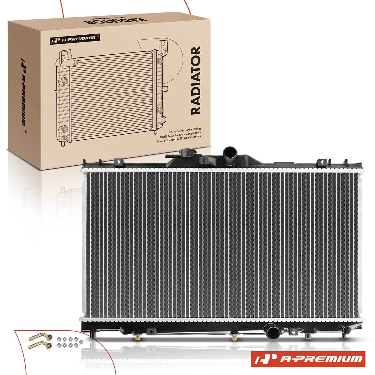 Radiator with Oil Cooler for Toyota Corolla, Chevy Prizm (1998–2002)