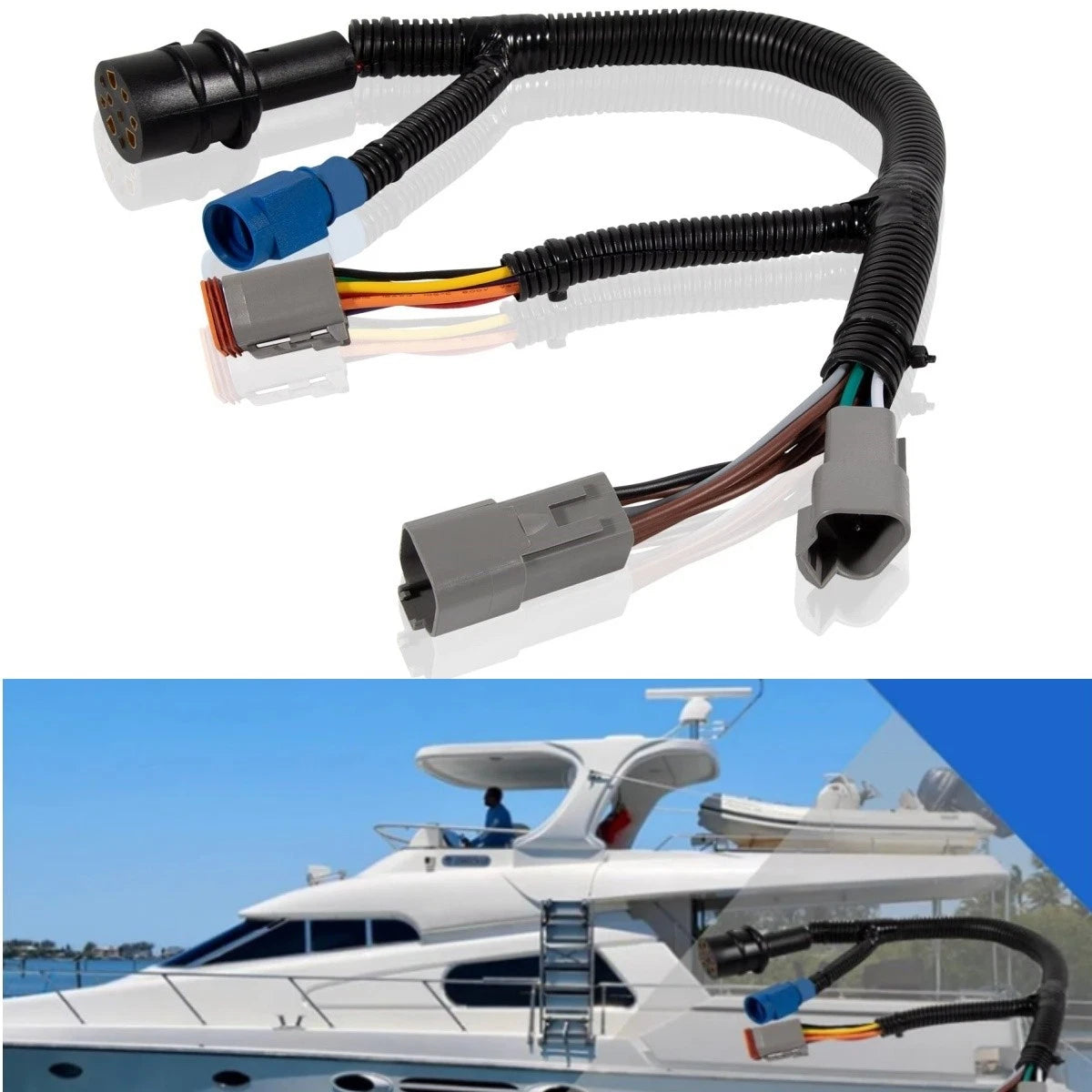 423-6344 Engine Adapter Harness for Johnson/Evinrude (1976–1995) #176344