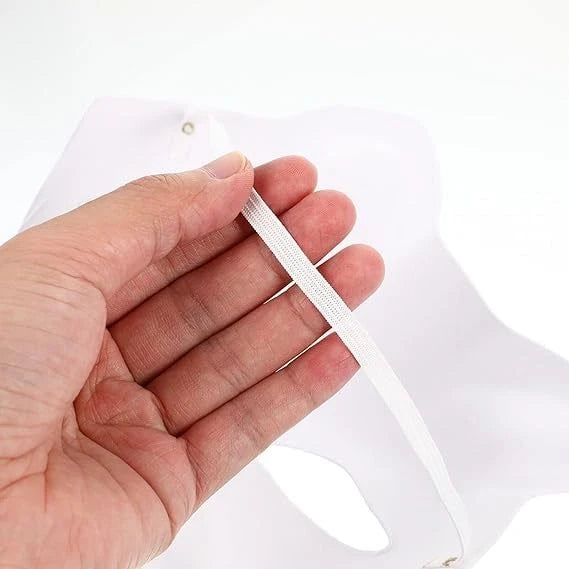 20 PCS Cat Mask DIY White Therian Masks to Paint 7.1X6.7in