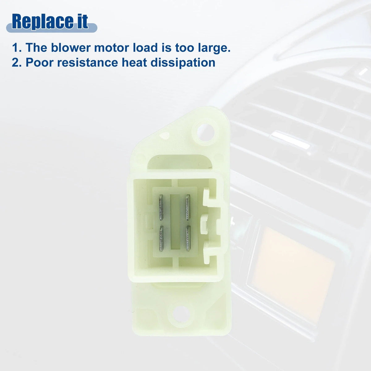 Blower Motor Resistor for Ford Focus (2000–2007)