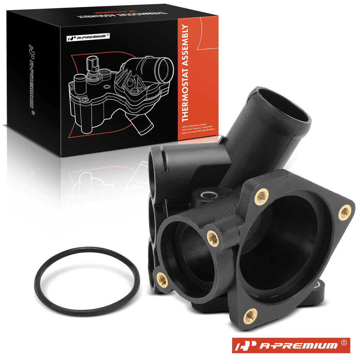 Engine Coolant Thermostat Housing for VW Golf (1995–1998) 021121117A, CH2850