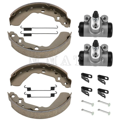 Front Brake Wheel Cylinders & Shoes Kit for Suzuki King Quad 300 (1991–1998)