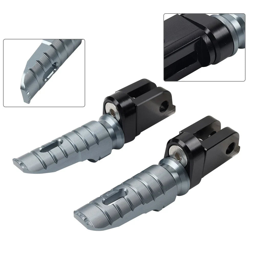 Front Footrests Foot Pegs for Benelli 502C (2019–2022) & Brixton Crossfire 500