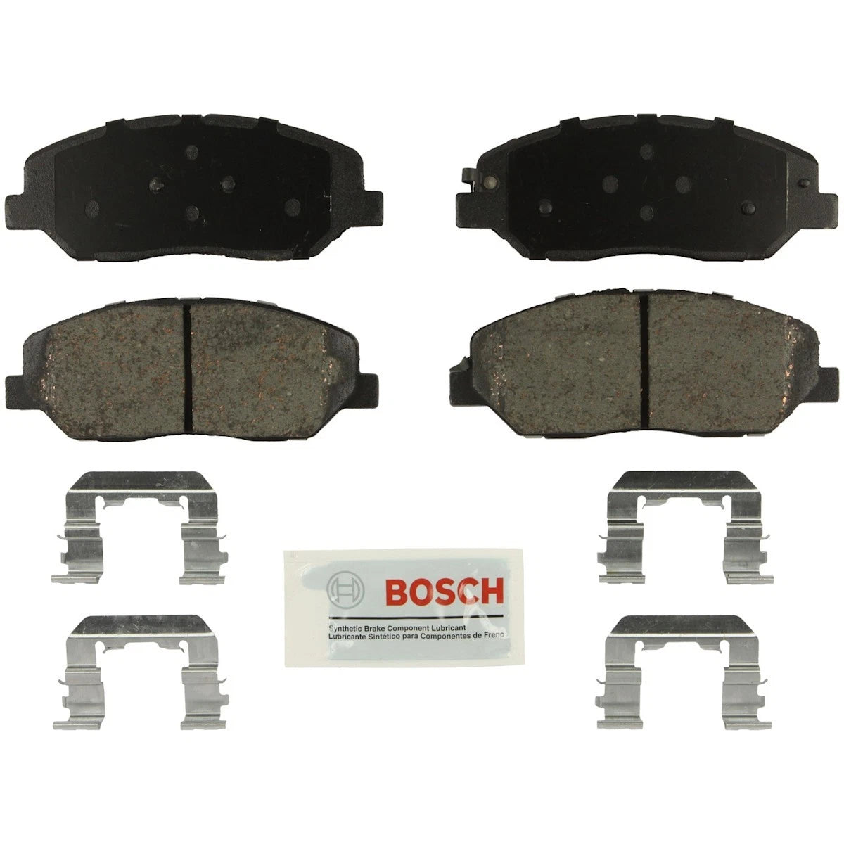 2X Brake Pad Set Front for Hyundai Genesis (2009–2011) BE1384H