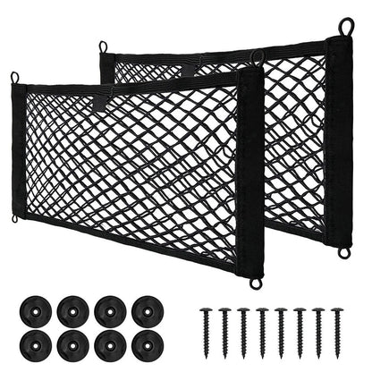 Large Elasticated Wall Mounted Storage Net for Camper Vans and Caravans