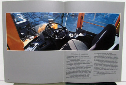 Sales Brochure for 1986 Michigan L180 Wheel Loader