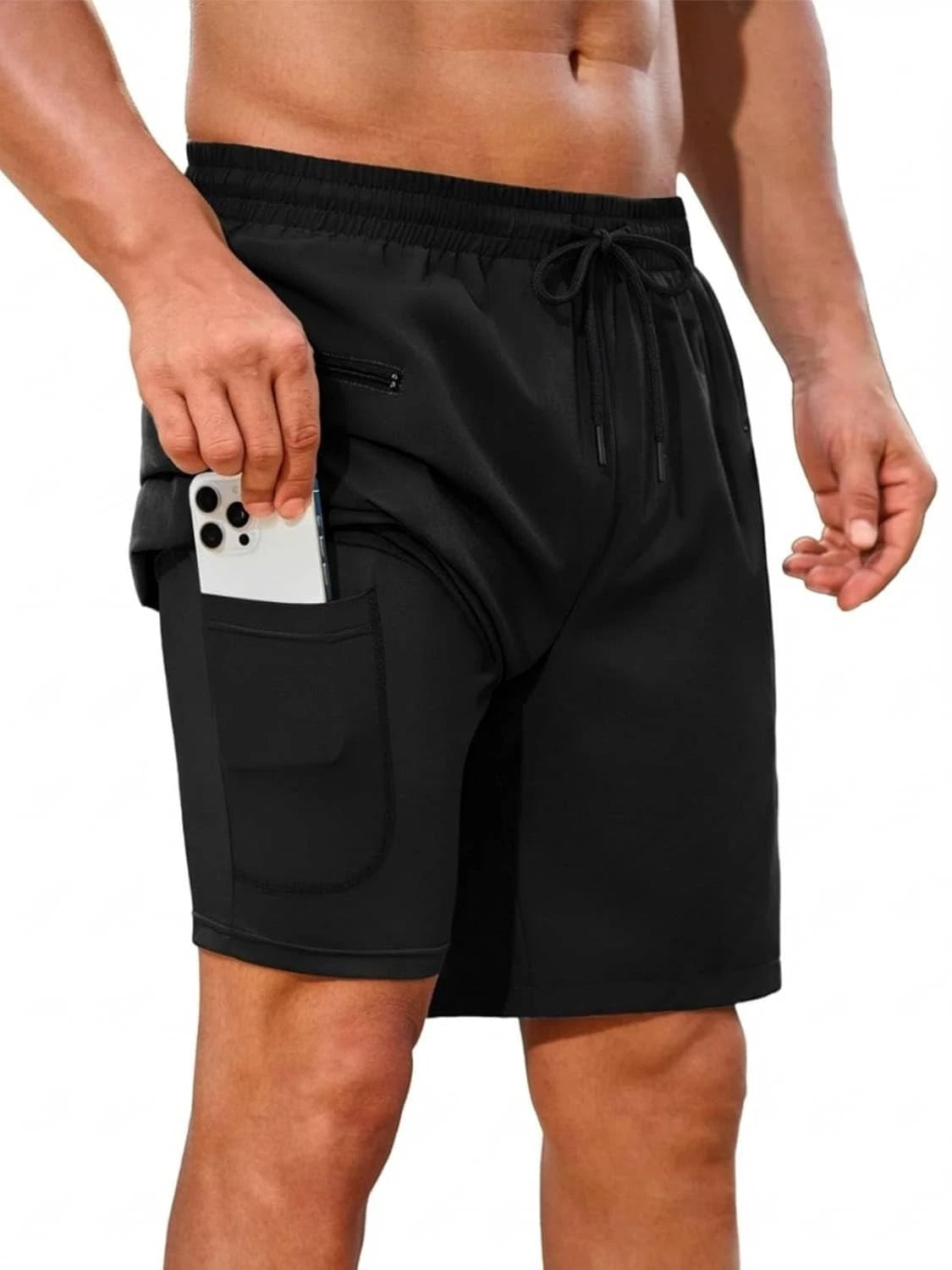 Men's Swim Trunks with Compression Liner Quick Dry (No Part Numbers)