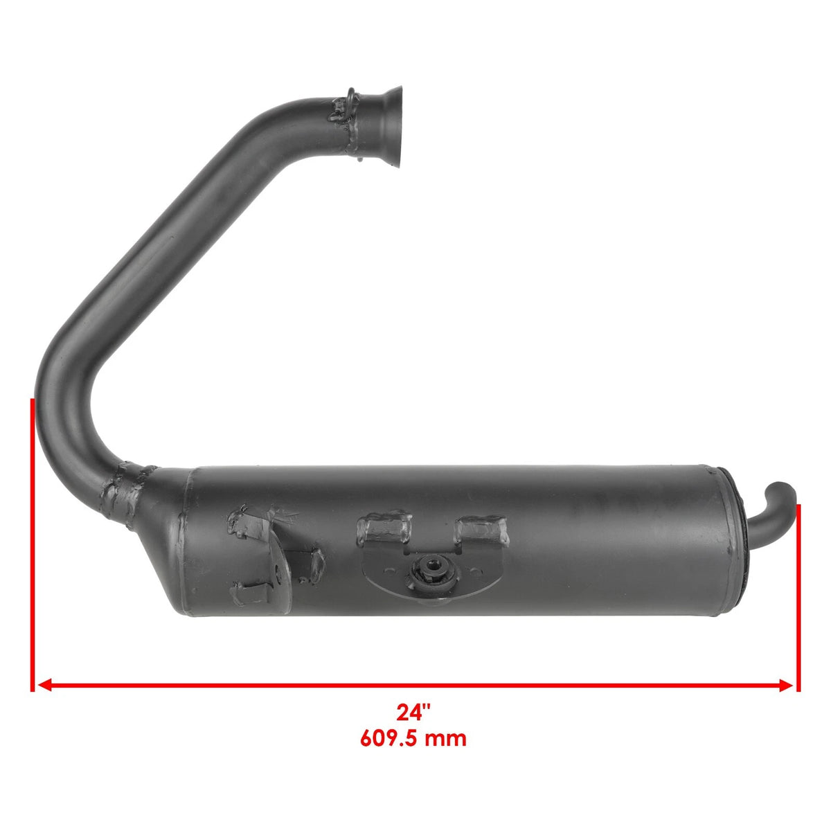 Exhaust Muffler Silencer Pipe w/ Gasket for Yamaha Viking VI YXC700 (2015–2025) - MF132, EP132, MG218, MG224