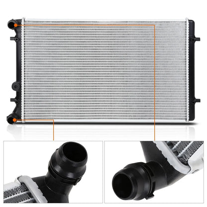 Aluminum Radiator for VW Golf City/GTI/Jetta (1999–2010) DPI-2265
