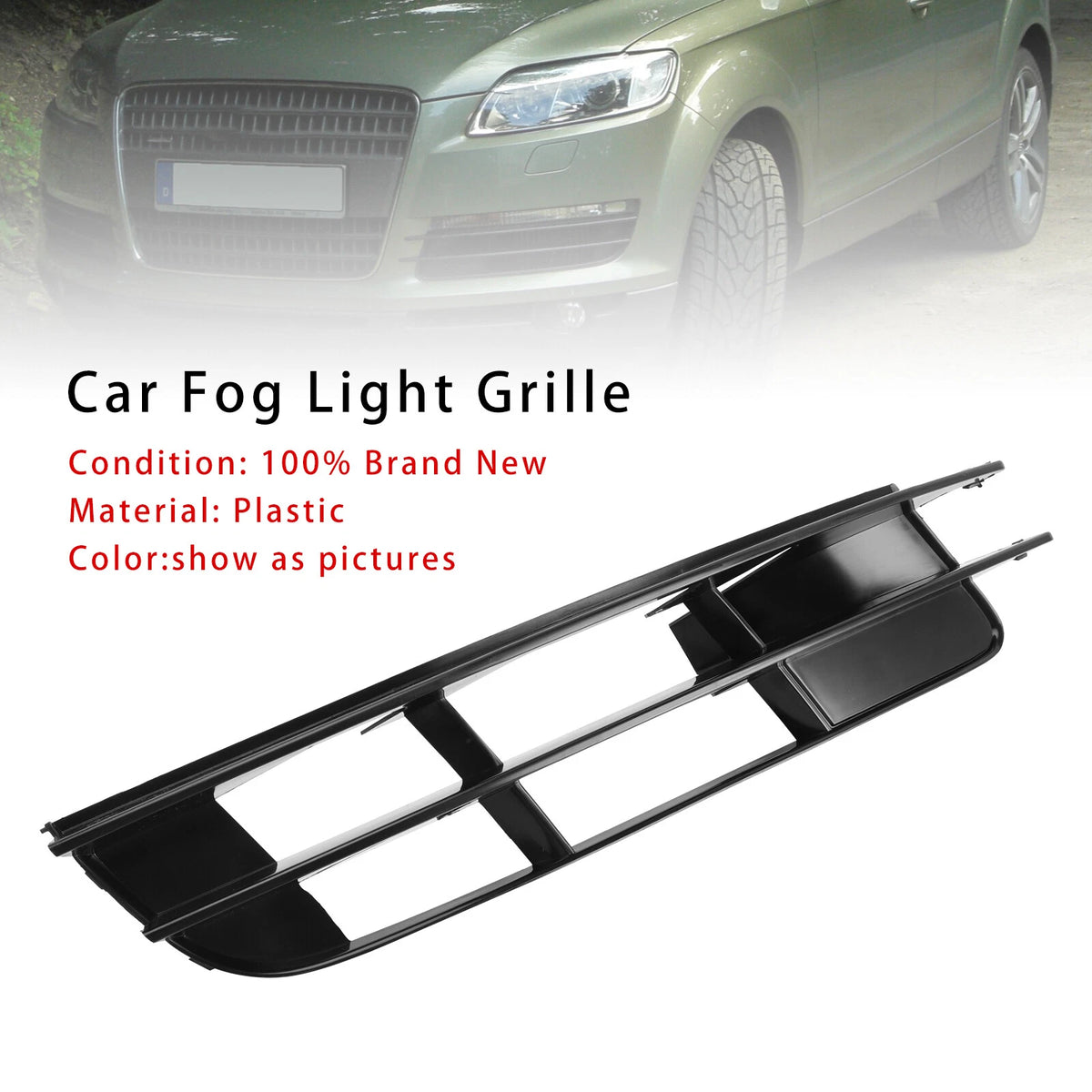 Front Right Fog Light Grille for Audi Q7 (2007–2009) 4L0807682
