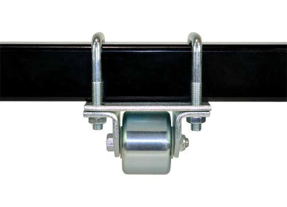 Set of 2 Ultra Hitch Mounted Steel Rollers for 2.5" Hitch Bar