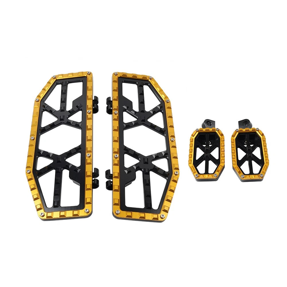 Driver Passenger Floorboard Foot Peg Pedals for Harley Electra Road Glide