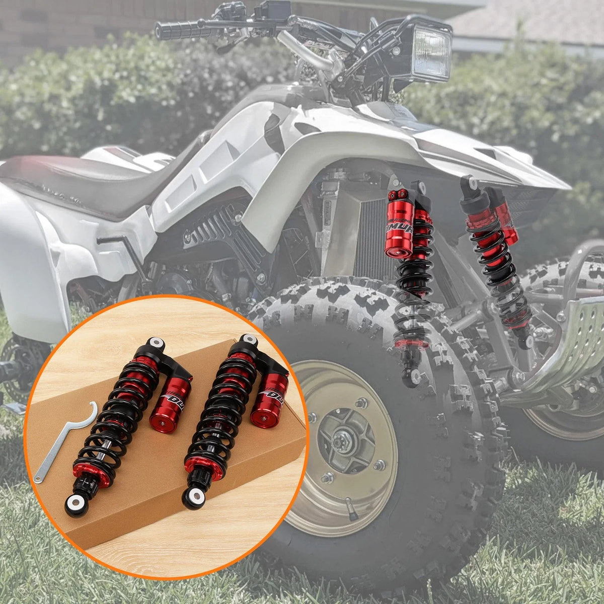 Front Shock Absorbers for Honda Rancher 350 TRX350 (2000–2006)