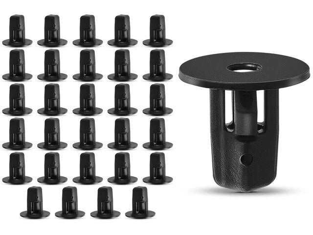 Set of 4 Bumper Fender Retainer Clips for Lexus RX450hL (2018–2021) 53557BMKM