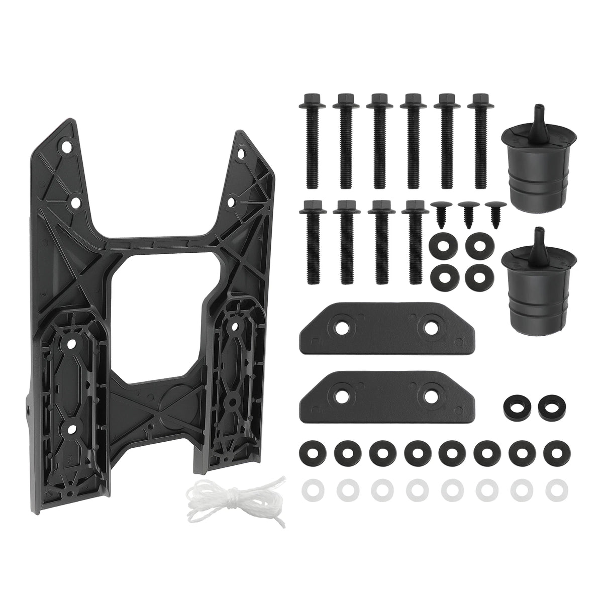 Spare Tire Carrier Tailgate Hinge Reinforcement for Jeep Wrangler JL (2018–2021) H142TN, 82215356AB