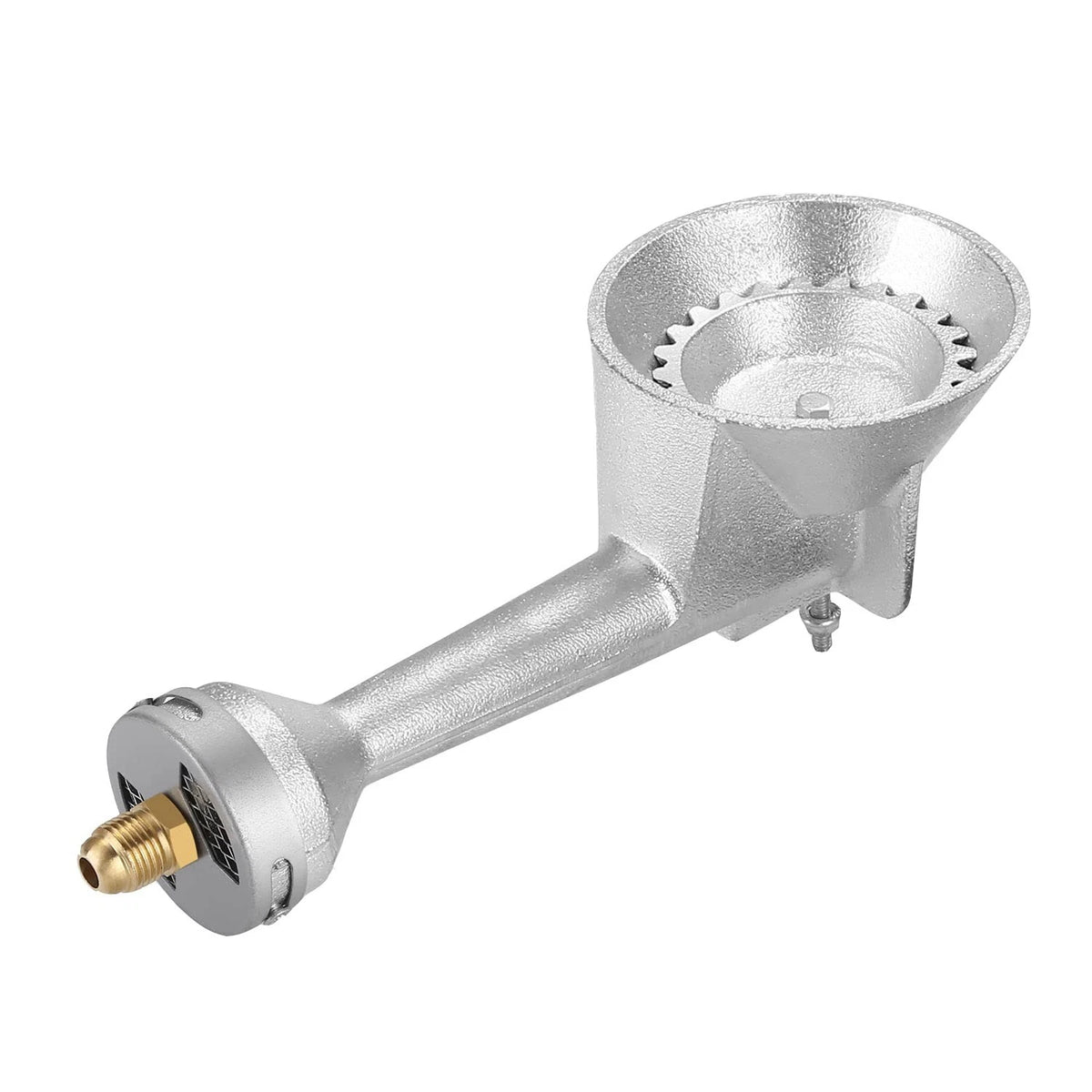 High Pressure Propane Cast-Iron Round Burner Head with Brass Fitting