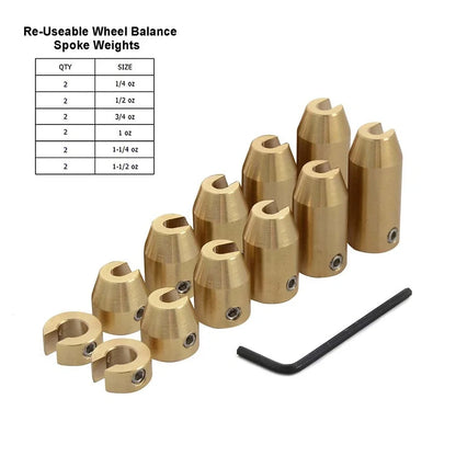 CNC Wheel Spoke Balance Weight for Harley BMW GS (Dual Sport, Super Moto)