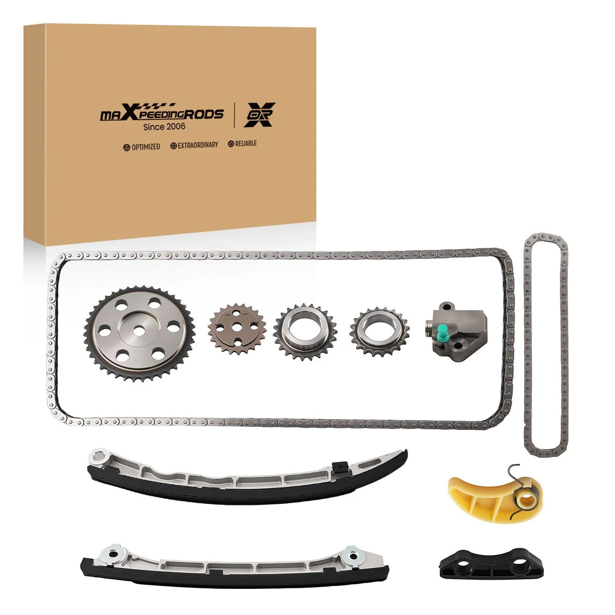 Timing Chain Kit with Oil Pump for Mazda 3 2.3L (2007–2013) L3K914614