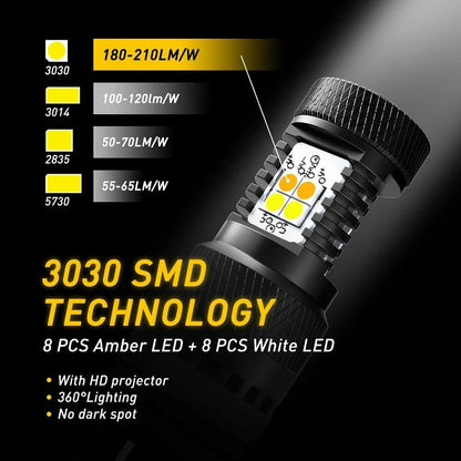 3157 Switchback LED Turn Signal Lights for