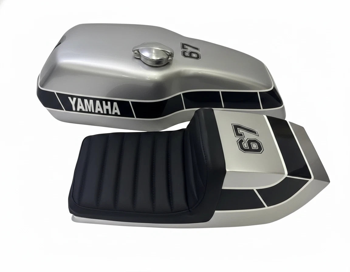 Fuel Tank & Seat Hood for Yamaha TZ RD250 RD350 TD