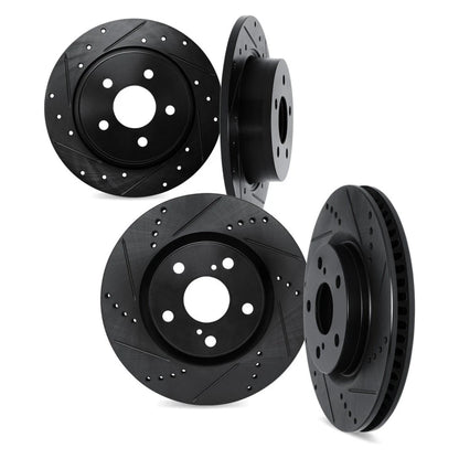 Brake Rotor Set for Honda Accord (2003–2007) ALX-PAU-DF-8004-59039-CLA1