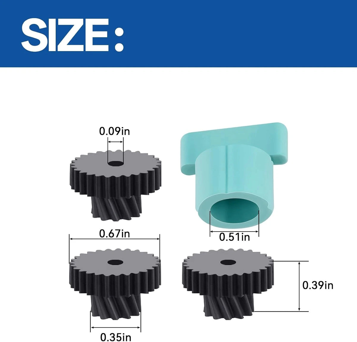 Replacement Gear Kit for Samsung Jet Bot+ & AI+ Robotic Vacuum Cleaner
