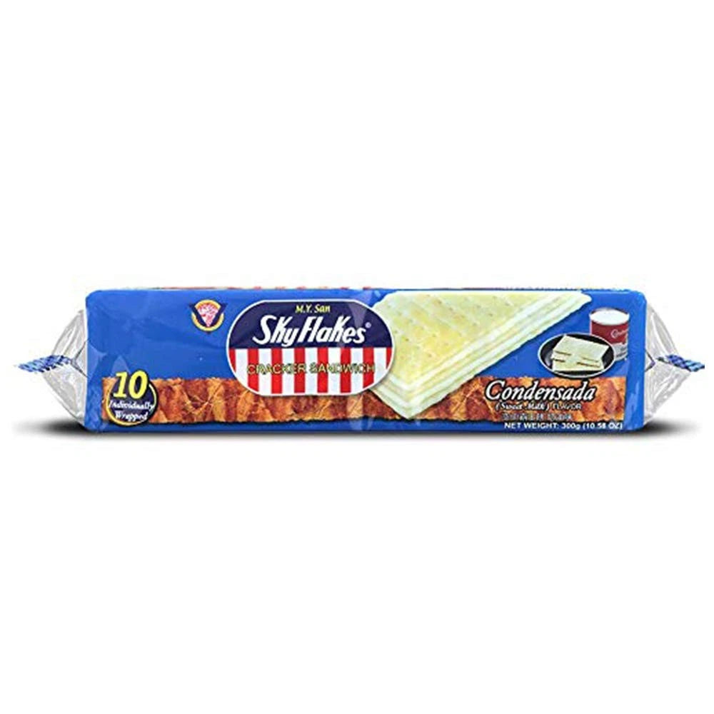 Pack of 1 San SkyFlakes Cracker Sandwich, Condensada 10.58 Ounce