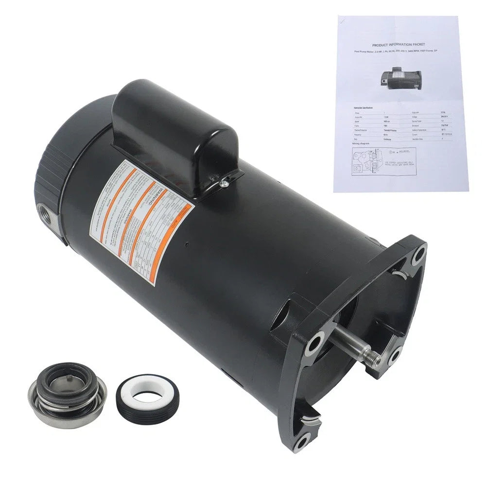 2HP Single Speed Pool Pump Motor Y56Y Frame B843 B2843