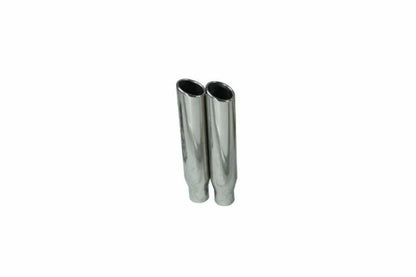 2.5" Dual Exhaust Kit for Chevy GMC 1500 (2019–2025) - Y Pipe, Clamp-On Tips