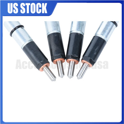 4X Fuel Injectors for Caterpillar C3.4 3044C Engine (908H, 289C) 314-9985, 314-9986