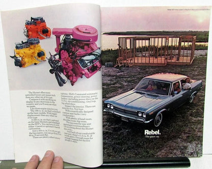 Sales Brochure for AMC Hornet Rebel Ambassador Javelin AMX (1970)