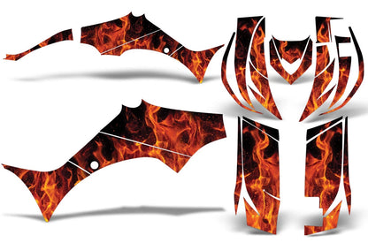 Graphic Decals Stickers for Yamaha Wolverine 450 (2006–2012)