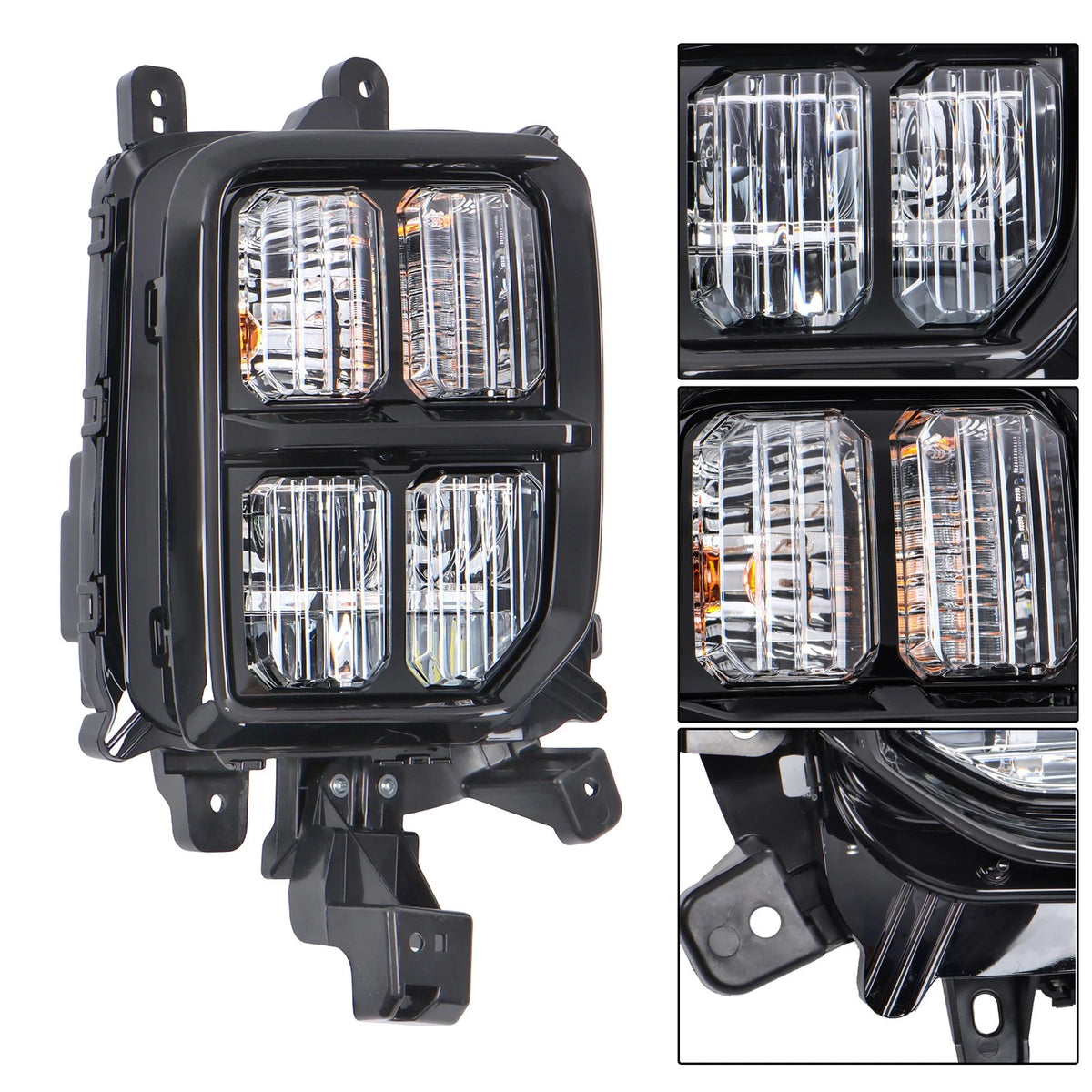LED Fog Light with Bezel for Mitsubishi Outlander Sport (2020–2024) BCK5203K, MI2530113, 8315A083