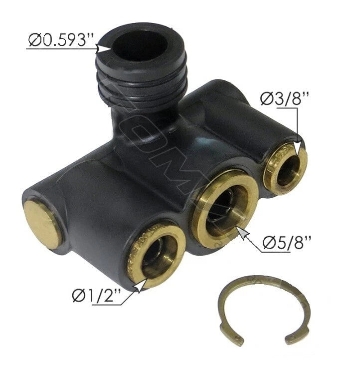 Air Manifold for IHC (3598067C1, 170.1024)