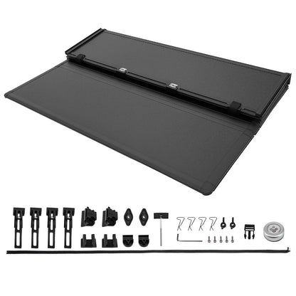 Hard Quad-Fold Tonneau Cover for Ram 1500 (2009–2026) 5.7/5.8ft