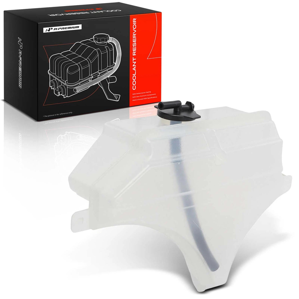 A-Premium Front Engine Coolant Reservoir with Cap for Mazda CX-5 (2013–2021) PE0115351A, 603-963