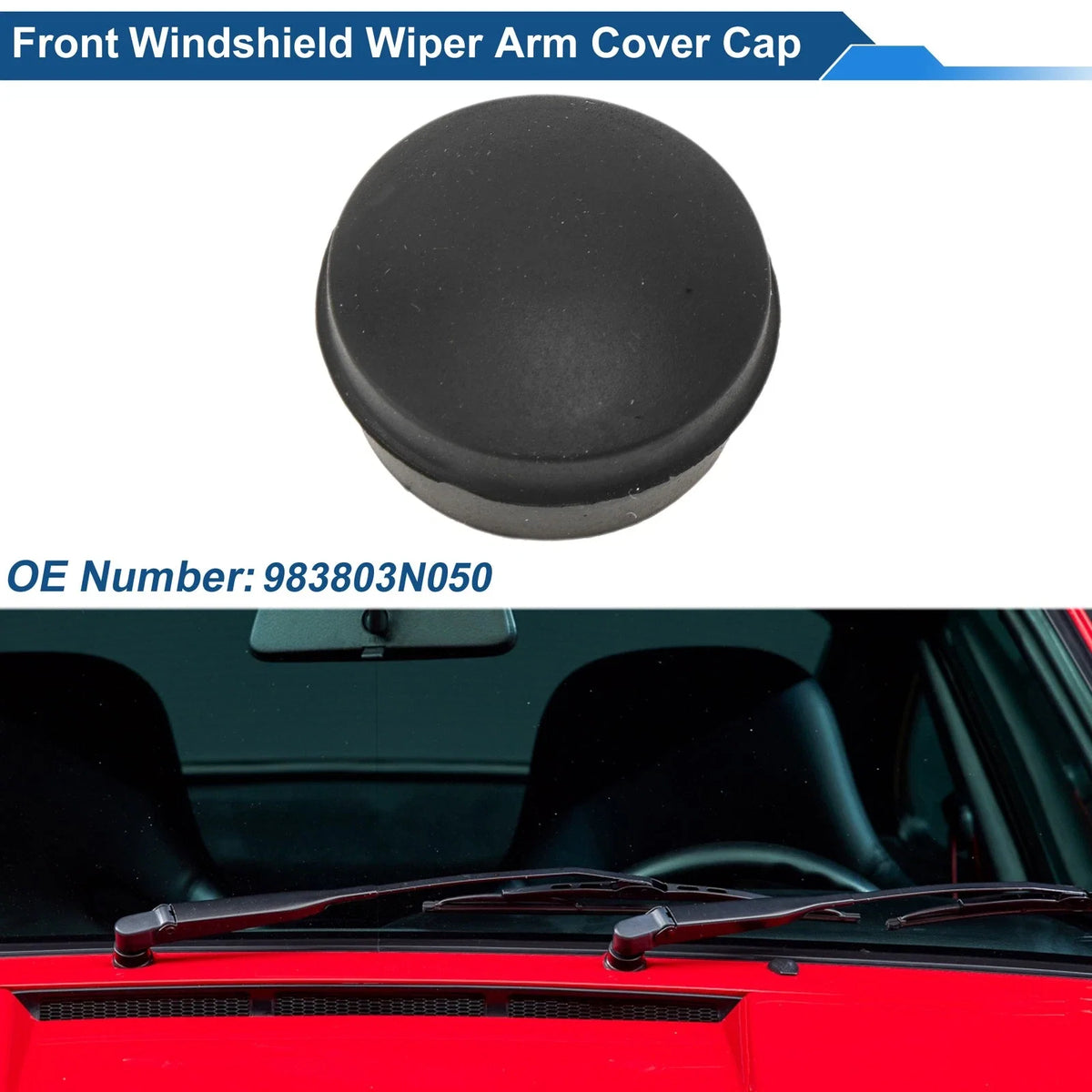 Front Windshield Wiper Arm Cover Cap for Hyundai Tucson/ix35 (2009–2015) No. 983803N050