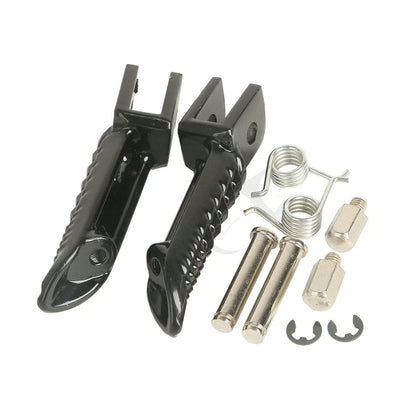 Front Rider Footrest Footpegs for Suzuki GSXR 600 750 1000 (2001–2025)