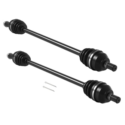 2X Front CV Axle for Can-Am Maverick X3 (Turbo RR XRS XMR XRC) 705402048, 6J84YN