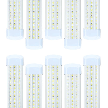 10 Pack T8 LED Shop Lights 8FT 120W 19200LM for Garage