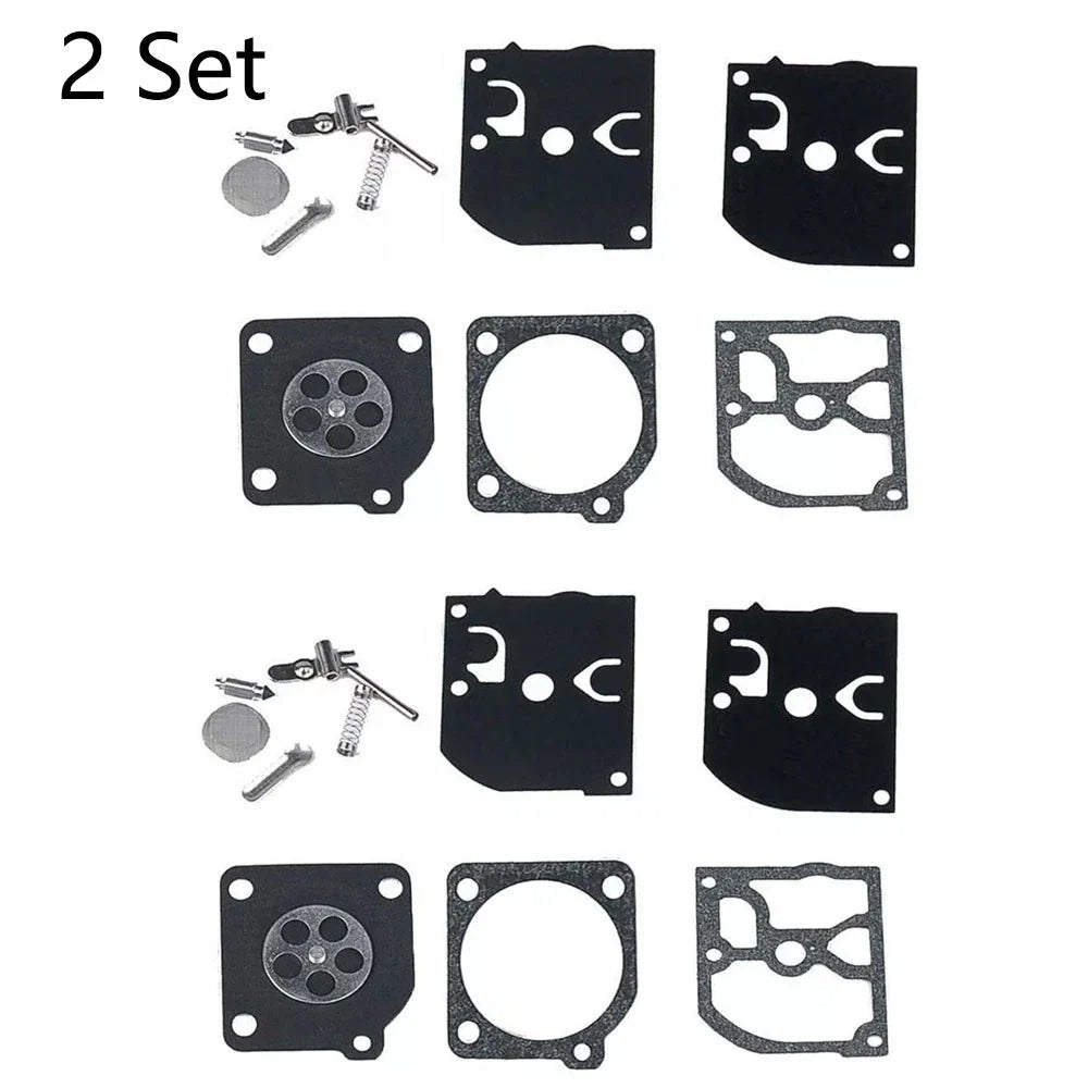 Set of 2 Carburetor Repair Kits for ZAMA RB-39 (Poulan, McCulloch)