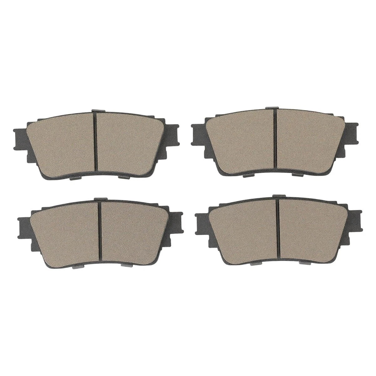 2X Rear Brake Pad Set for Mitsubishi Eclipse Cross Outlander PHEV (2018–2022) - 18087079