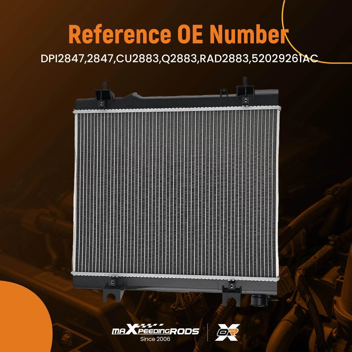 Custom Design Radiator for Dodge Dakota/Ram Dakota (2005–2011)
