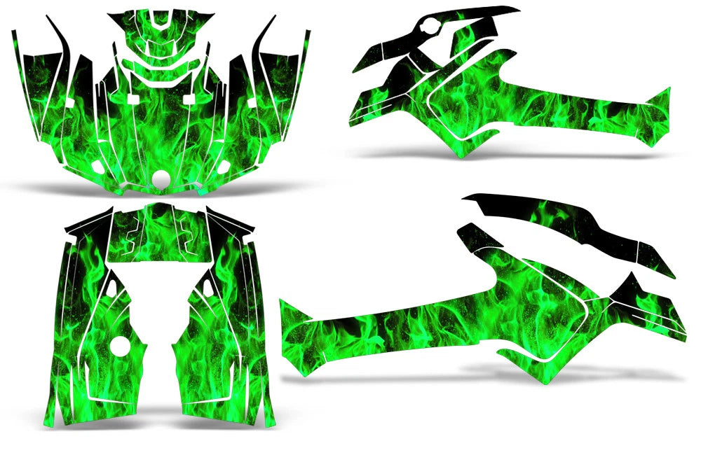 Graphics Kit Sticker Decal for Can-Am Outlander 450/570 L (2014–2023)