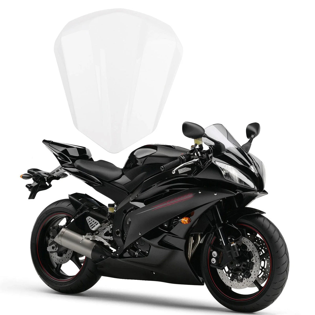 Rear Seat Cover Cowl for Yamaha R6 (2006–2007) White