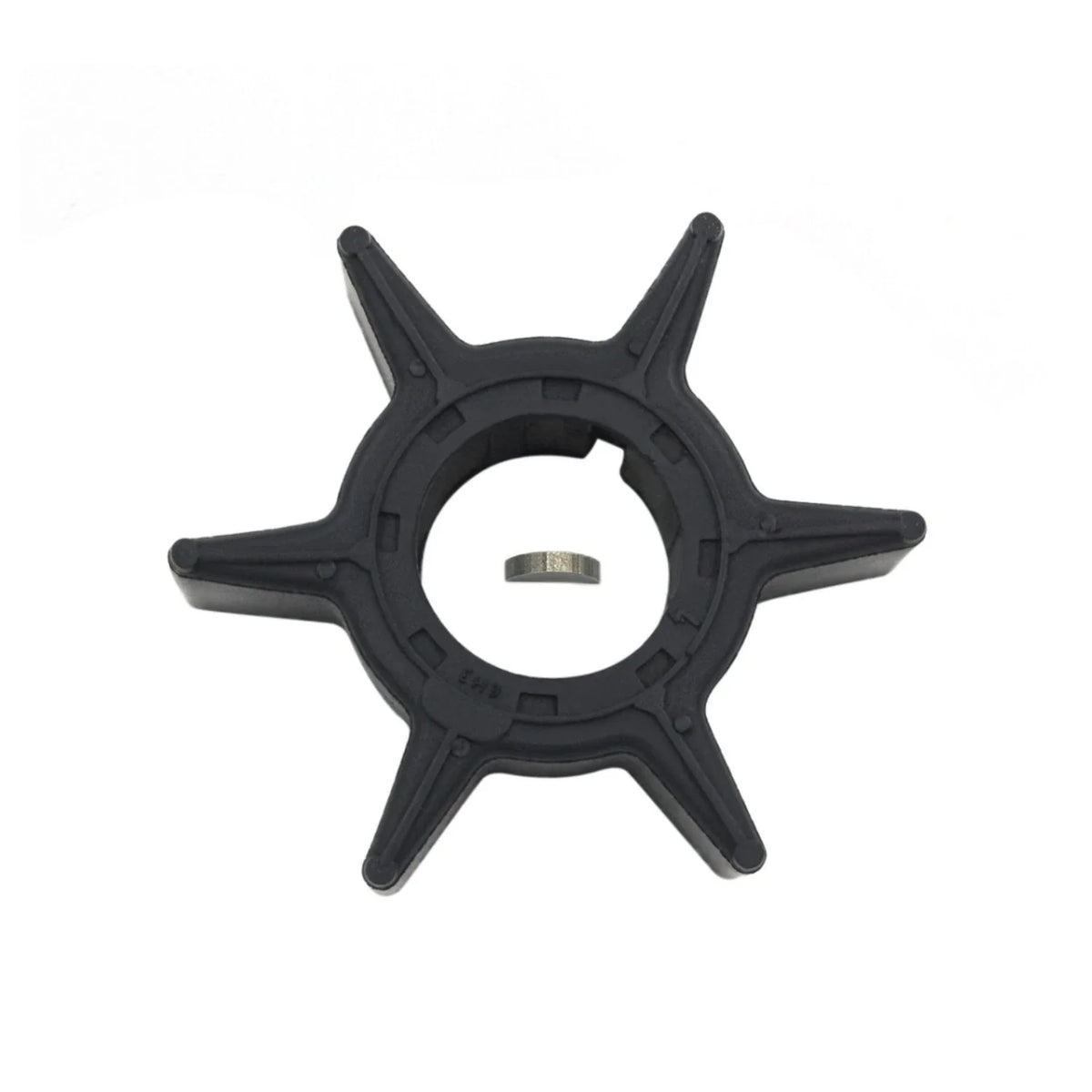 Water Pump Impeller & Key for Yamaha 40-70hp Outboard (6H3-44352-00-00, 18-3069)
