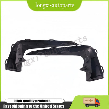 Set of 2 Upper Bumper Cover Moldings for Honda Pilot (2019–2022) 71103TG7A50, 71108TG7A50